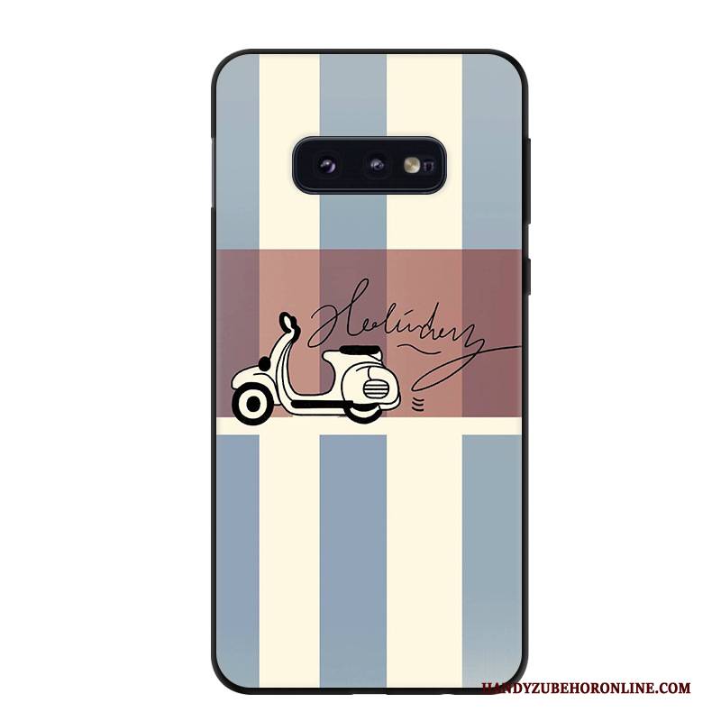 Hülle Samsung Galaxy S10e Weiche Frisch Grün, Case Samsung Galaxy S10e Schutz Handyhüllen Persönlichkeit