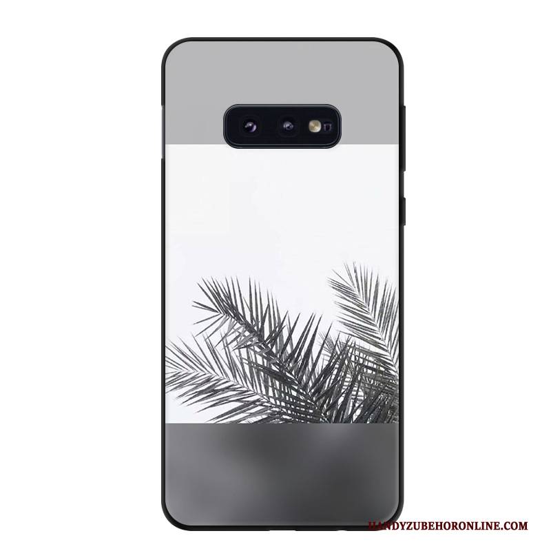 Hülle Samsung Galaxy S10e Weiche Frisch Grün, Case Samsung Galaxy S10e Schutz Handyhüllen Persönlichkeit