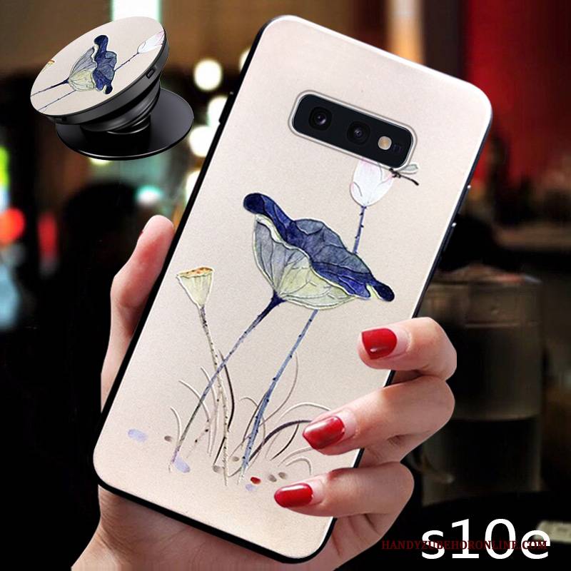 Hülle Samsung Galaxy S10e Weiche Neu Handyhüllen, Case Samsung Galaxy S10e Silikon Trendmarke Netto Rot