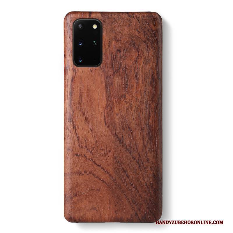 Hülle Samsung Galaxy S20+ Aus Holz Persönlichkeit Handyhüllen, Case Samsung Galaxy S20+ Taschen Anti-sturz Schwer