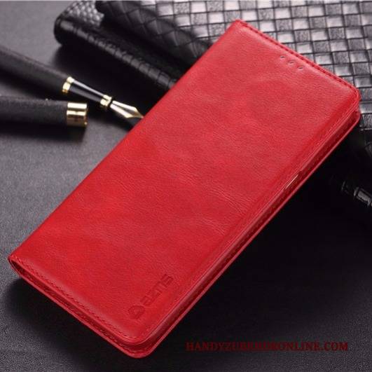 Hülle Samsung Galaxy S20 Folio Business Anti-sturz, Case Samsung Galaxy S20 Taschen Handyhüllen Rot