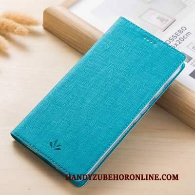 Hülle Samsung Galaxy S20 Folio Stoff Blau, Case Samsung Galaxy S20 Schutz Karte Muster