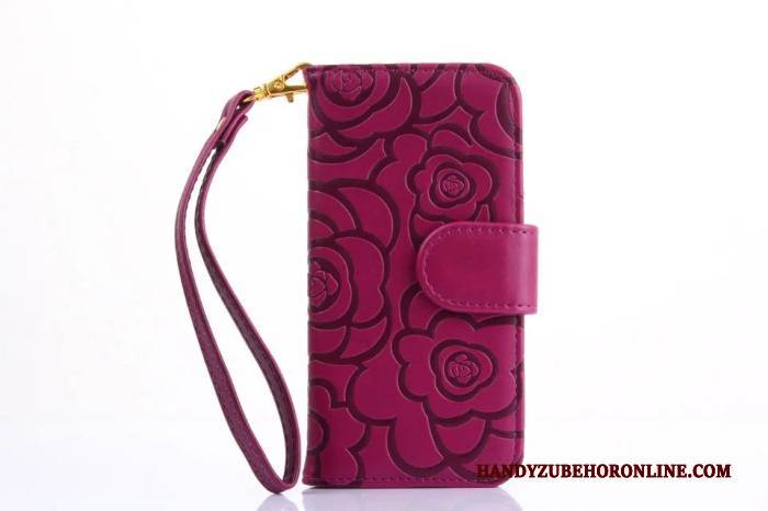 Hülle Samsung Galaxy S20+ Geldbörse Blumen Rosa, Case Samsung Galaxy S20+ Schutz