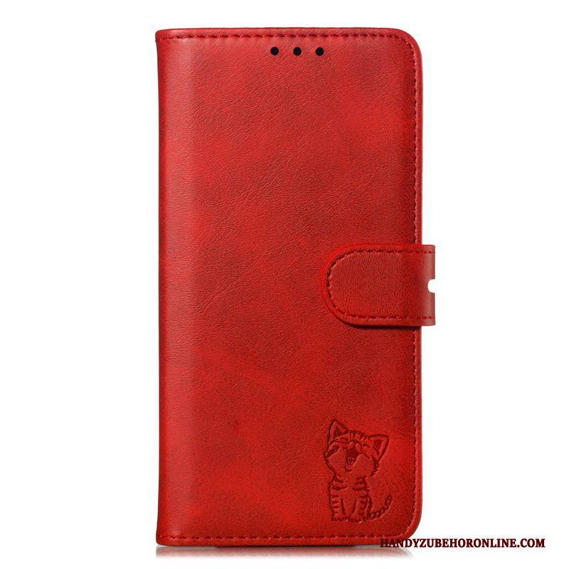 Hülle Samsung Galaxy S20+ Lederhülle Anti-sturz Rot, Case Samsung Galaxy S20+ Folio Handyhüllen