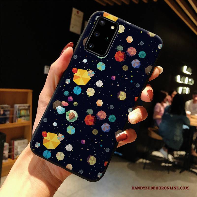 Hülle Samsung Galaxy S20+ Schutz Sternenhimmel Handyhüllen, Case Samsung Galaxy S20+ Taschen Blau Anti-sturz