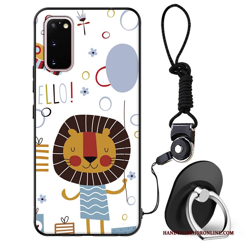 Hülle Samsung Galaxy S20 Silikon Anti-sturz Blau, Case Samsung Galaxy S20 Karikatur Nette Handyhüllen