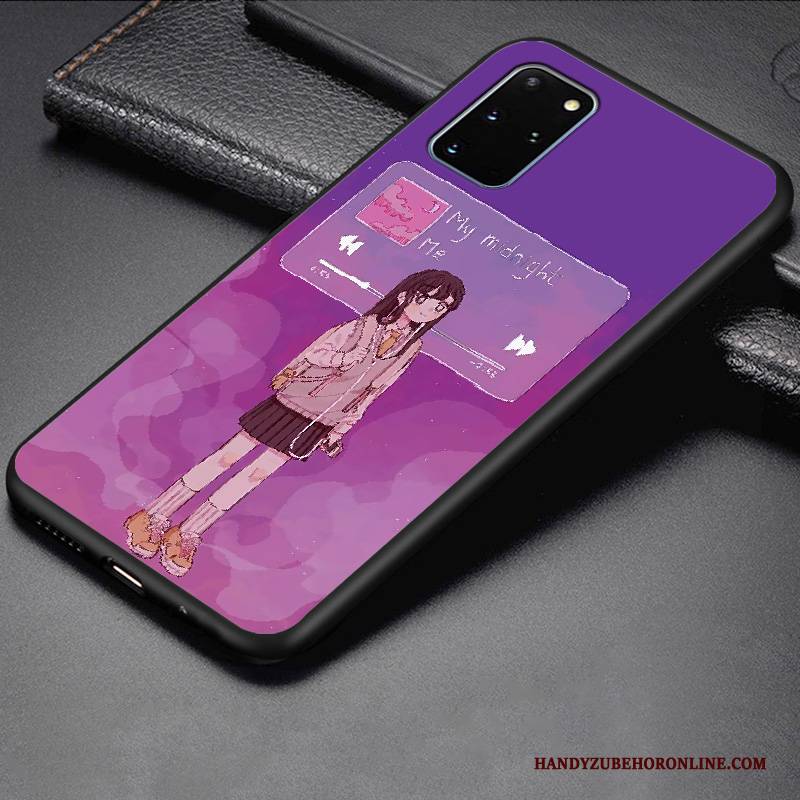 Hülle Samsung Galaxy S20+ Silikon Trend Grün, Case Samsung Galaxy S20+ Weiche Handyhüllen Anti-sturz