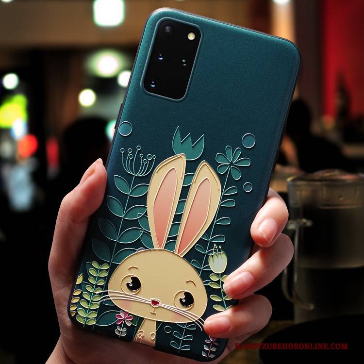 Hülle Samsung Galaxy S20+ Taschen Gelb Trendmarke, Case Samsung Galaxy S20+ Karikatur Persönlichkeit Handyhüllen