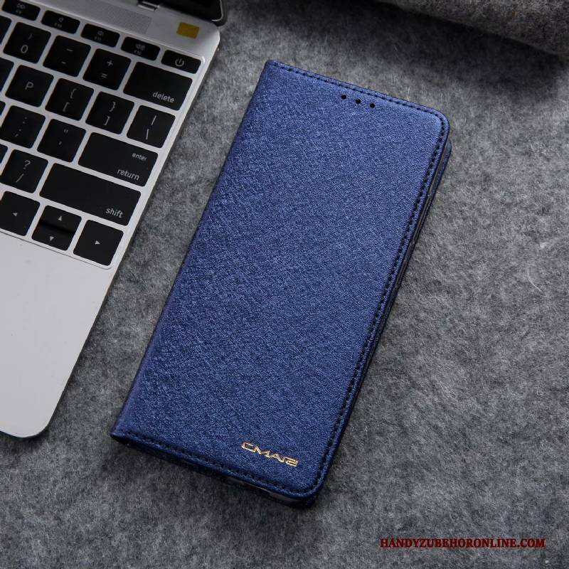 Hülle Samsung Galaxy S20 Ultra Folio Handyhüllen Blau, Case Samsung Galaxy S20 Ultra Taschen Anti-sturz