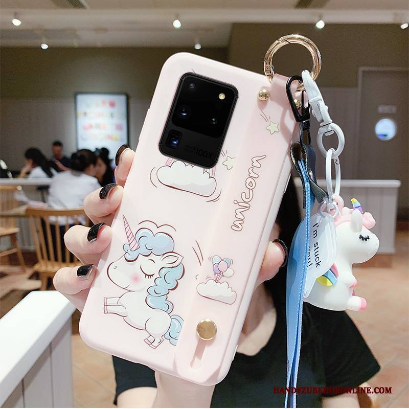 Hülle Samsung Galaxy S20 Ultra Karikatur Neu Lila, Case Samsung Galaxy S20 Ultra Kreativ Persönlichkeit Anti-sturz