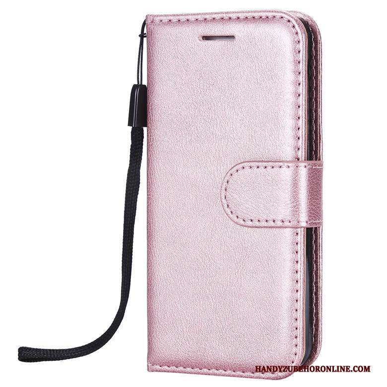 Hülle Samsung Galaxy S20 Ultra Schutz Einfarbig Rosa, Case Samsung Galaxy S20 Ultra Lederhülle Handyhüllen