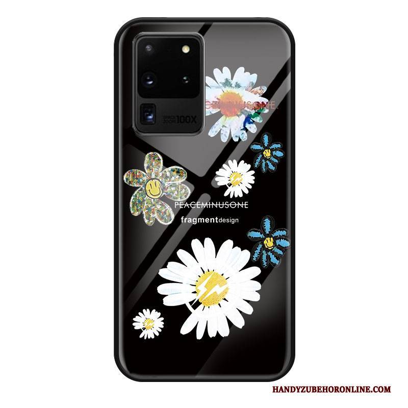 Hülle Samsung Galaxy S20 Ultra Silikon Persönlichkeit Drachen, Case Samsung Galaxy S20 Ultra Mode Handyhüllen Trendmarke