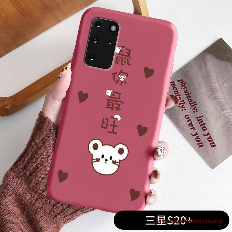 Hülle Samsung Galaxy S20+ Weiche Liebe Neu, Case Samsung Galaxy S20+ Kreativ Persönlichkeit Einfach