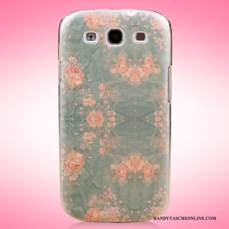 Hülle Samsung Galaxy S3 Gemalt Neu Handyhüllen, Case Samsung Galaxy S3 Schutz Trend Rosa