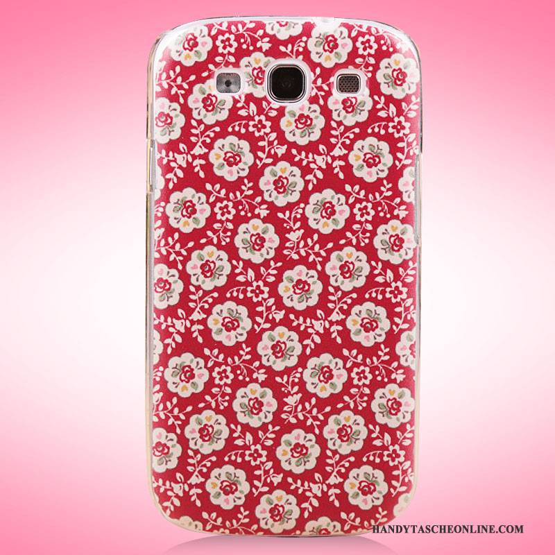 Hülle Samsung Galaxy S3 Gemalt Neu Handyhüllen, Case Samsung Galaxy S3 Schutz Trend Rosa