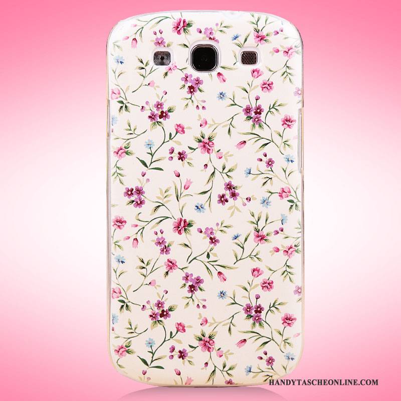 Hülle Samsung Galaxy S3 Gemalt Neu Handyhüllen, Case Samsung Galaxy S3 Schutz Trend Rosa