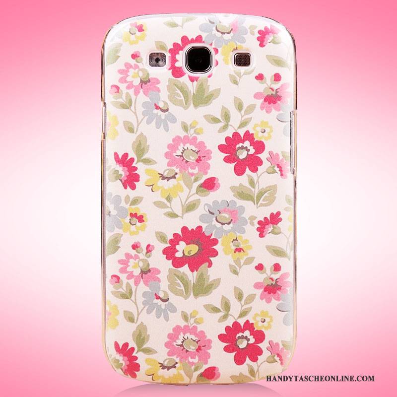 Hülle Samsung Galaxy S3 Gemalt Neu Handyhüllen, Case Samsung Galaxy S3 Schutz Trend Rosa