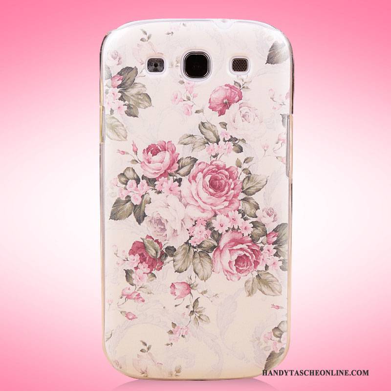 Hülle Samsung Galaxy S3 Gemalt Neu Handyhüllen, Case Samsung Galaxy S3 Schutz Trend Rosa