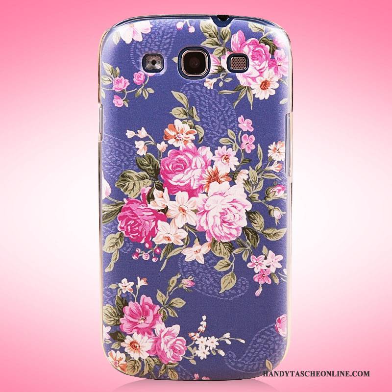 Hülle Samsung Galaxy S3 Gemalt Neu Handyhüllen, Case Samsung Galaxy S3 Schutz Trend Rosa