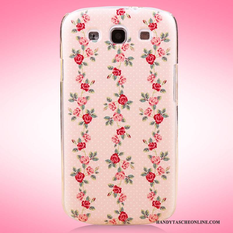 Hülle Samsung Galaxy S3 Gemalt Neu Handyhüllen, Case Samsung Galaxy S3 Schutz Trend Rosa