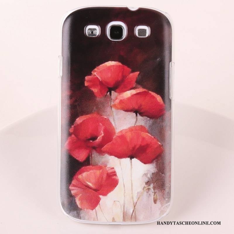 Hülle Samsung Galaxy S3 Gemalt Schwer Trend, Case Samsung Galaxy S3 Schutz Handyhüllen Rosa