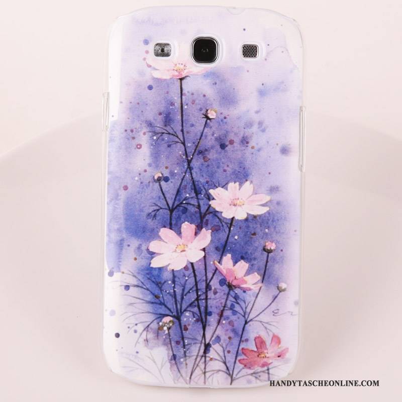 Hülle Samsung Galaxy S3 Gemalt Schwer Trend, Case Samsung Galaxy S3 Schutz Handyhüllen Rosa