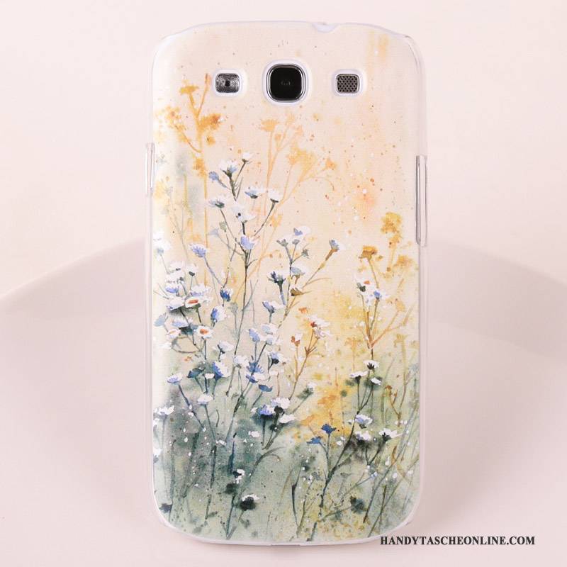 Hülle Samsung Galaxy S3 Gemalt Schwer Trend, Case Samsung Galaxy S3 Schutz Handyhüllen Rosa