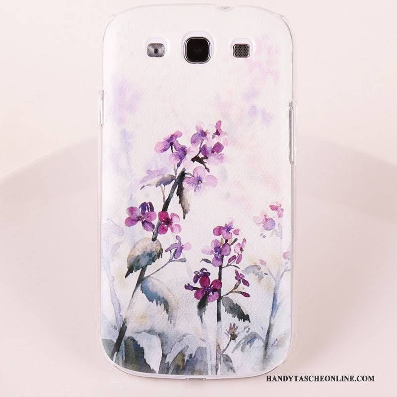 Hülle Samsung Galaxy S3 Gemalt Schwer Trend, Case Samsung Galaxy S3 Schutz Handyhüllen Rosa