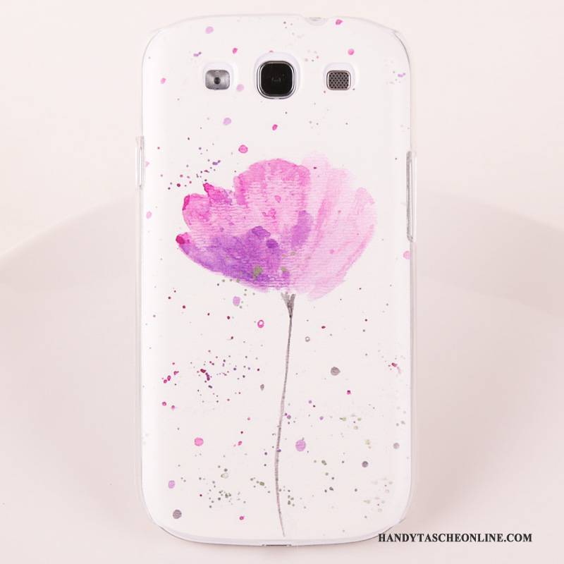 Hülle Samsung Galaxy S3 Gemalt Schwer Trend, Case Samsung Galaxy S3 Schutz Handyhüllen Rosa