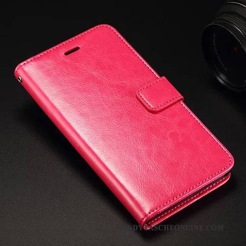 Hülle Samsung Galaxy S3 Lederhülle Rot Anti-sturz, Case Samsung Galaxy S3 Folio Handyhüllen