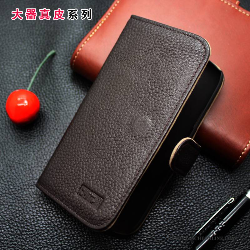 Hülle Samsung Galaxy S3 Schutz Membran Handyhüllen, Case Samsung Galaxy S3 Leder Schwarz