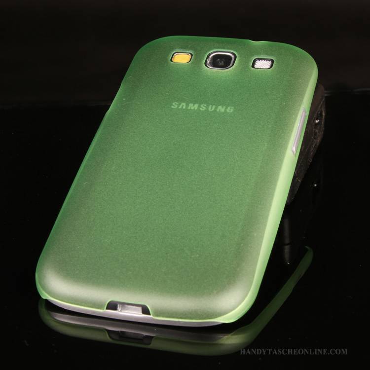 Hülle Samsung Galaxy S3 Schutz Nubuck Schlank, Case Samsung Galaxy S3 Trend Handyhüllen