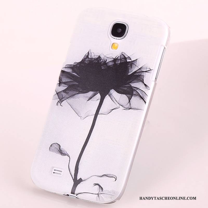 Hülle Samsung Galaxy S4 Gemalt Lila Handyhüllen, Case Samsung Galaxy S4 Schutz Schwer Nubuck