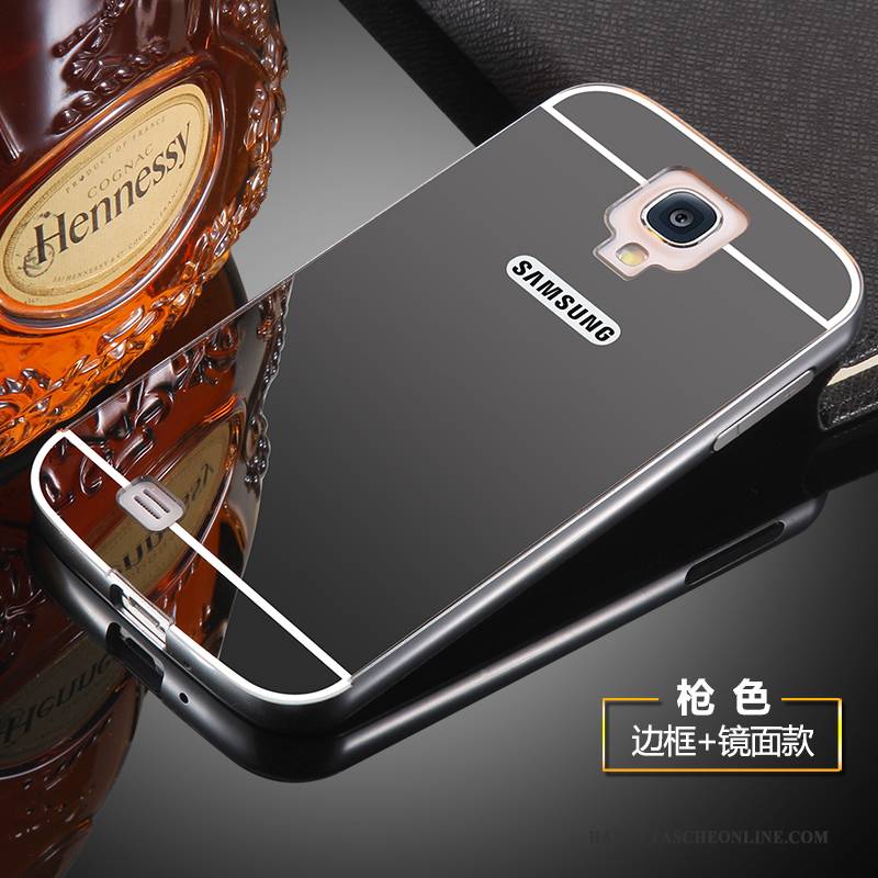 Hülle Samsung Galaxy S4 Metall Grenze Anti-sturz, Case Samsung Galaxy S4 Schutz Handyhüllen Rosa