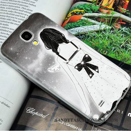 Hülle Samsung Galaxy S4 Schutz Handyhüllen Anti-sturz, Case Samsung Galaxy S4 Strass Grün Neu