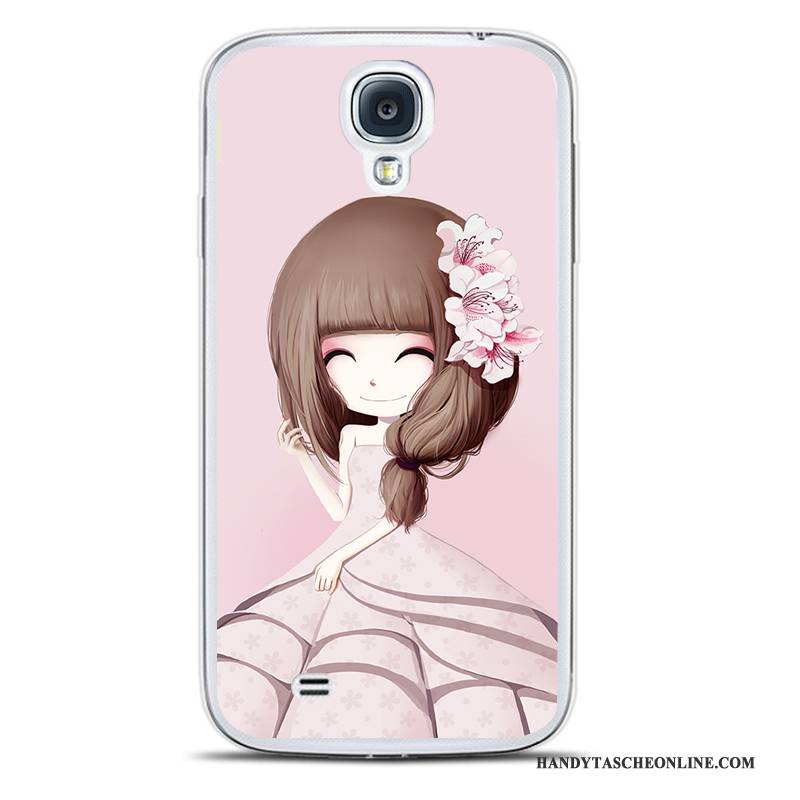 Hülle Samsung Galaxy S4 Schutz Handyhüllen Lila, Case Samsung Galaxy S4 Karikatur Trend Dunkel