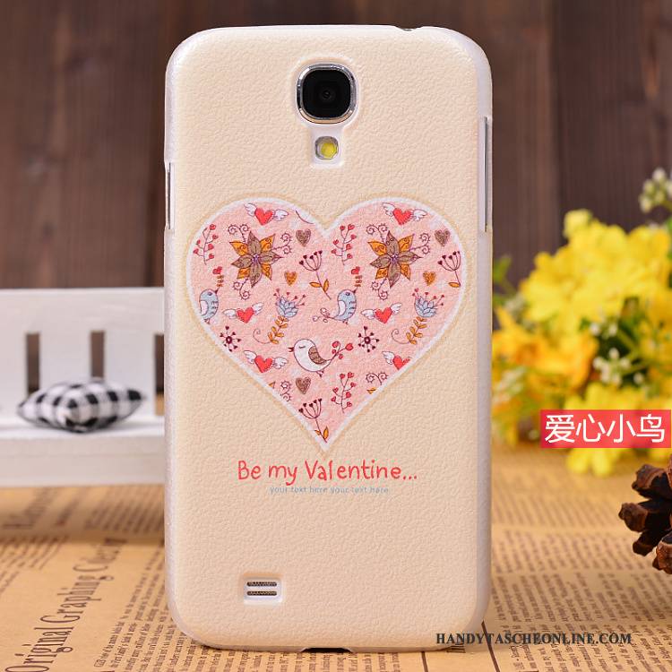 Hülle Samsung Galaxy S4 Schutz Rosa Muster, Case Samsung Galaxy S4 Leder Neu Handyhüllen