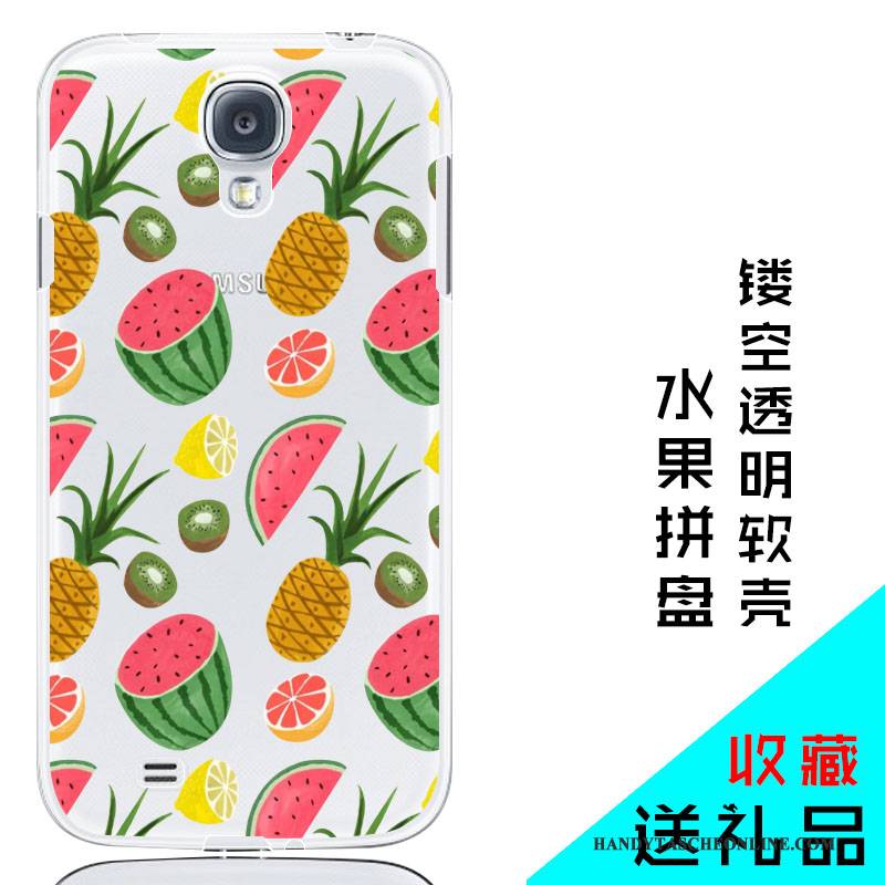 Hülle Samsung Galaxy S4 Silikon Handyhüllen Rosa, Case Samsung Galaxy S4 Weiche Hintere Abdeckung Transparent