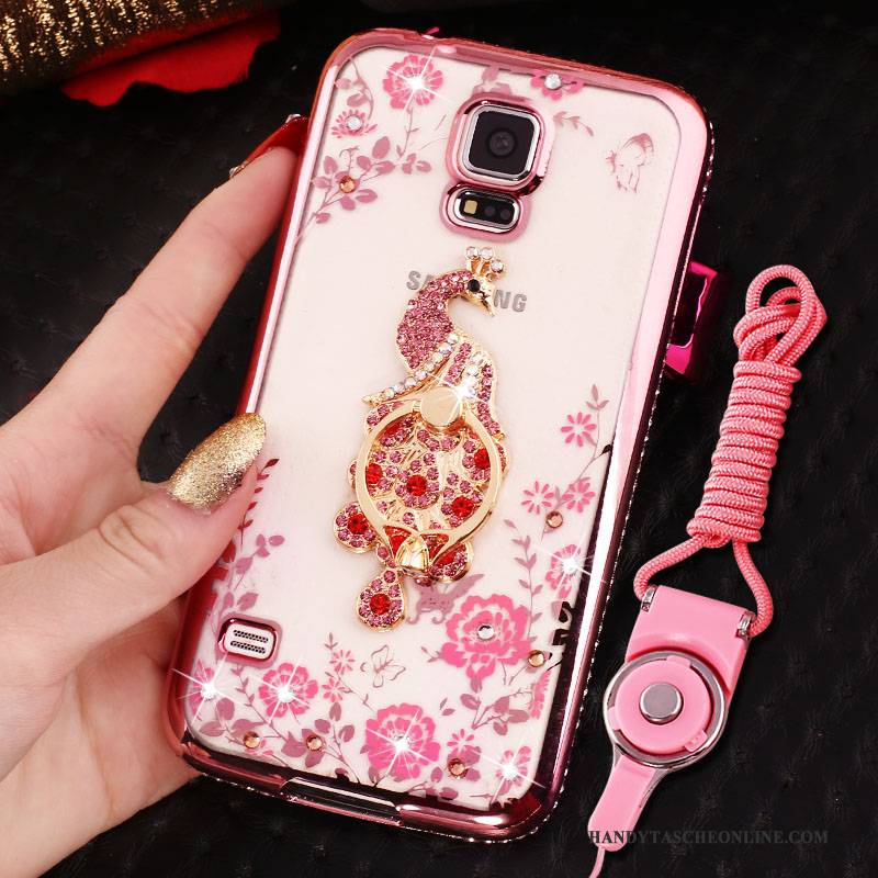 Hülle Samsung Galaxy S4 Strass Handyhüllen Rosa, Case Samsung Galaxy S4 Schutz