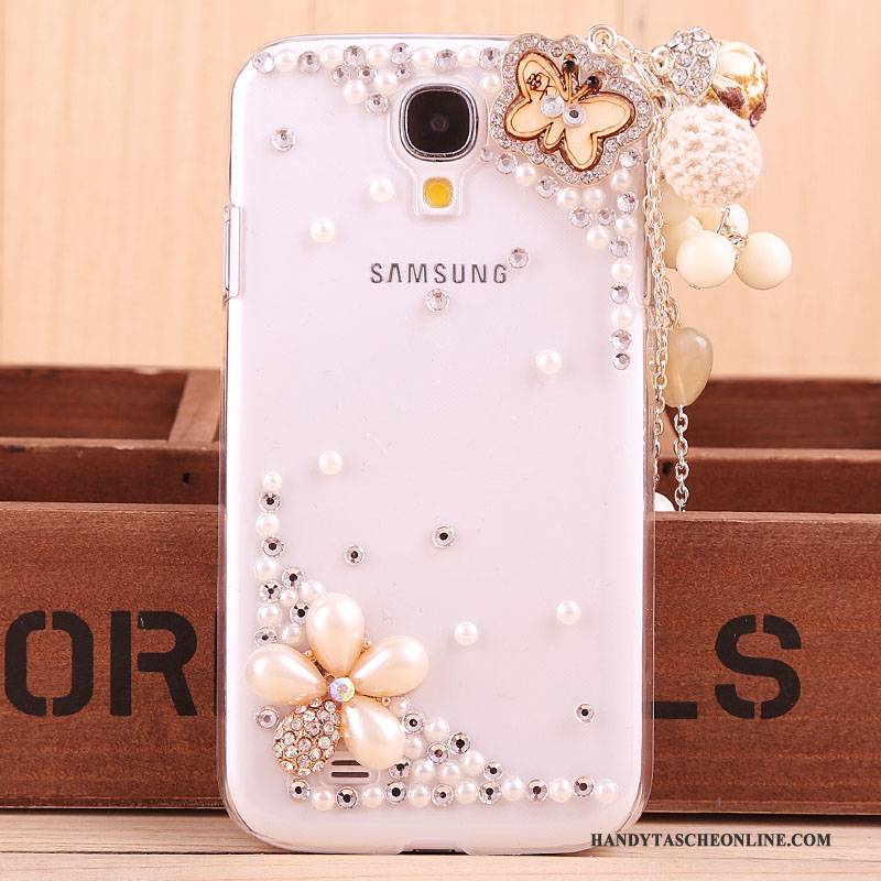 Hülle Samsung Galaxy S4 Strass Handyhüllen Trend, Case Samsung Galaxy S4 Schutz Gold Neu