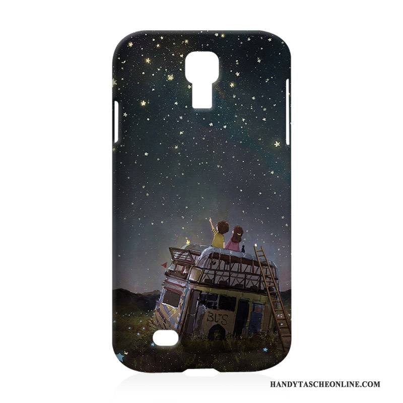 Hülle Samsung Galaxy S4 Weiche Anti-sturz Schwer, Case Samsung Galaxy S4 Schutz Rot Handyhüllen