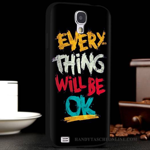 Hülle Samsung Galaxy S4 Weiche Trend Handyhüllen, Case Samsung Galaxy S4 Silikon Schwarz