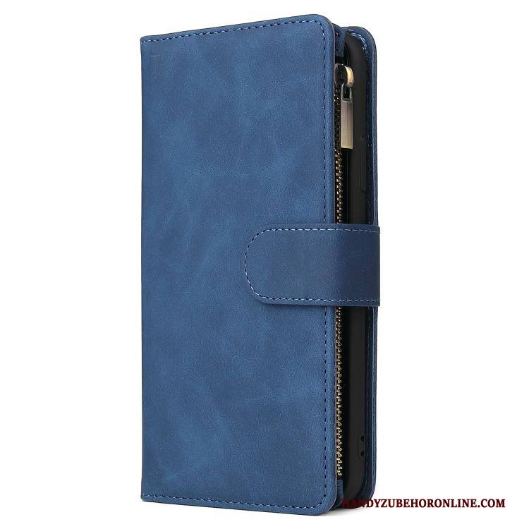 Hülle Samsung Galaxy S41 Folio Karte Hängende Verzierungen, Case Samsung Galaxy S41 Taschen Blau Neu