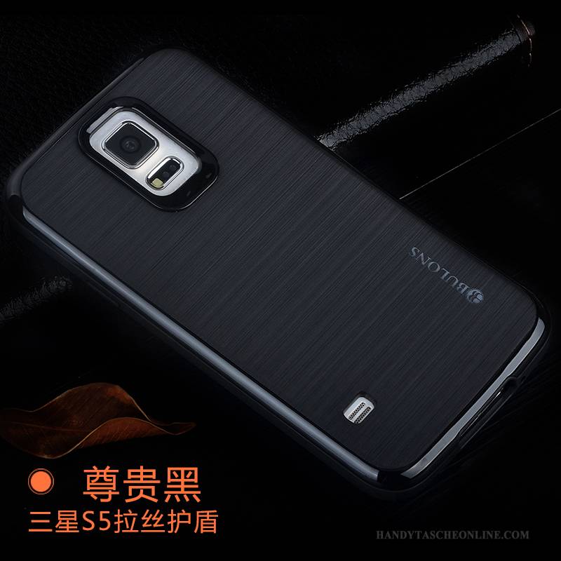 Hülle Samsung Galaxy S5 Schutz Stoff Grenze, Case Samsung Galaxy S5 Weiche Anti-sturz Handyhüllen