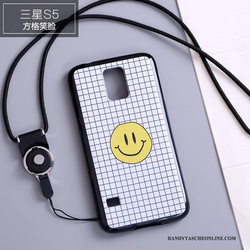 Hülle Samsung Galaxy S5 Silikon Trend Handyhüllen, Case Samsung Galaxy S5 Weiche Nette Persönlichkeit