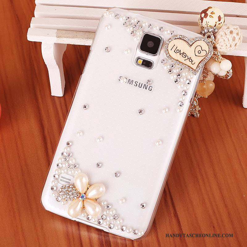 Hülle Samsung Galaxy S5 Strass Lila Handyhüllen, Case Samsung Galaxy S5 Schutz Schwer Trend