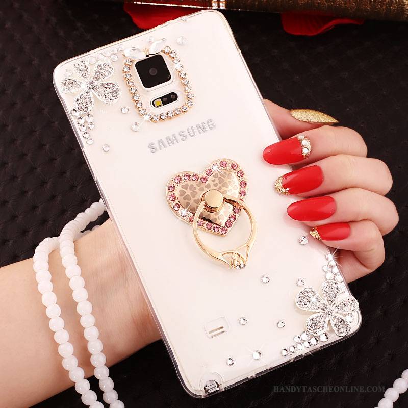 Hülle Samsung Galaxy S5 Weiche Gold Handyhüllen, Case Samsung Galaxy S5 Silikon Ring Hängende Verzierungen