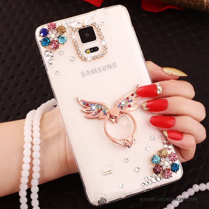 Hülle Samsung Galaxy S5 Weiche Gold Handyhüllen, Case Samsung Galaxy S5 Silikon Ring Hängende Verzierungen