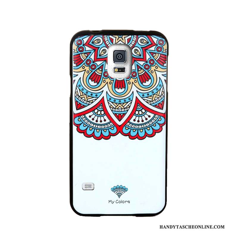 Hülle Samsung Galaxy S5 Weiche Temperieren Membran, Case Samsung Galaxy S5 Prägung Trend Handyhüllen