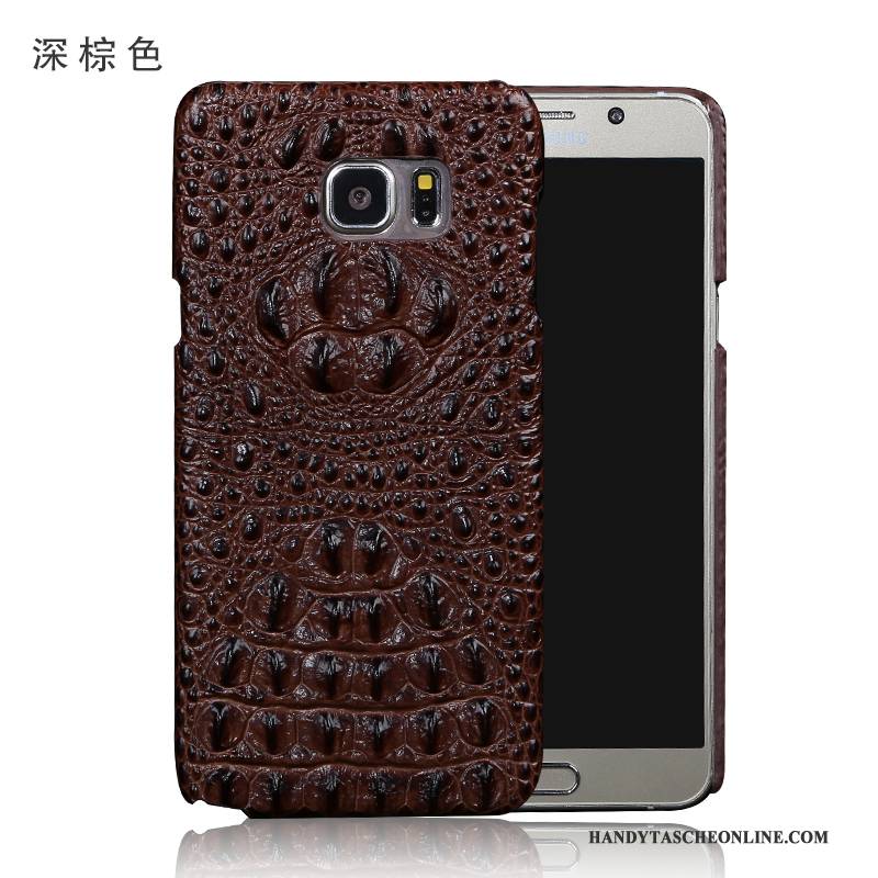 Hülle Samsung Galaxy S6 Edge + Leder Schlank Handyhüllen, Case Samsung Galaxy S6 Edge + Schutz